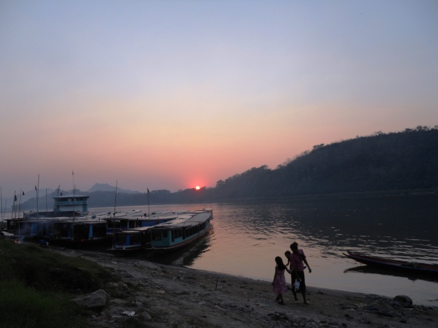 Laos-Coucher de soleil (2)
